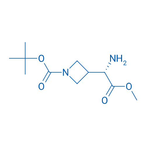 tert-Butyl 3-[(1S)-1-amino-2-methoxy-2-oxo-ethyl]azetidine-1-carboxylate 100mg