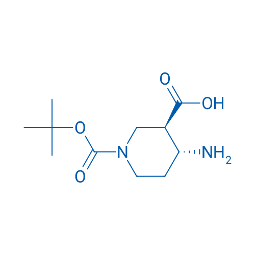 (3R,4R)-4-Amino-1-(tert-butoxycarbonyl)piperidine-3-carboxylic acid 100mg