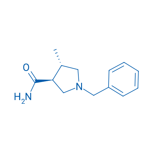 (3S,4S)-1-Benzyl-4-methylpyrrolidine-3-carboxamide 250mg