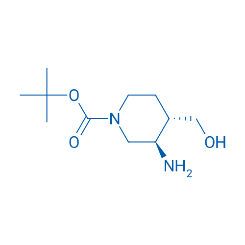 tert-Butyl (3R,4S)-3-amino-4-(hydroxymethyl)piperidine-1-carboxylate 100mg