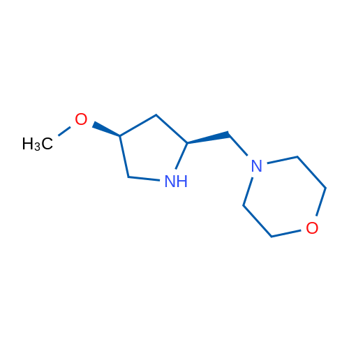 4-{[(2S,4S)-4-methoxypyrrolidin-2-yl]methyl}morpholine 1g