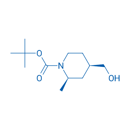tert-Butyl (2R,4R)-4-(hydroxymethyl)-2-methylpiperidine-1-carboxylate 1g