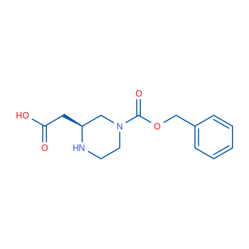 (S)-2-(4-((Benzyloxy)carbonyl)piperazin-2-yl)acetic acid 1g