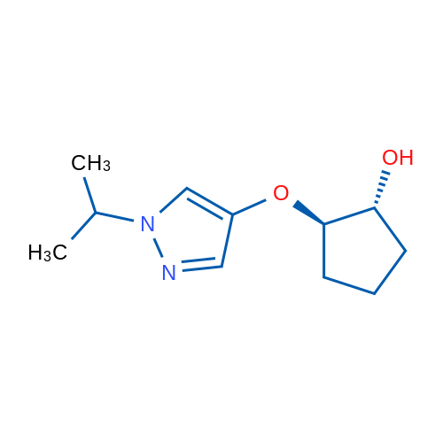 (1R,2R)-2-{[1-(propan-2-yl)-1H-pyrazol-4-yl]oxy}cyclopentan-1-ol 1g