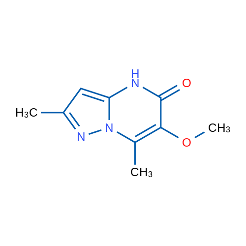 6-Methoxy-2,7-dimethyl-4H,5H-pyrazolo[1,5-a]pyrimidin-5-one 1g