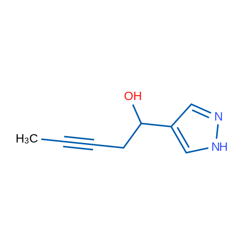 1-(1H-Pyrazol-4-yl)pent-3-yn-1-ol 1g