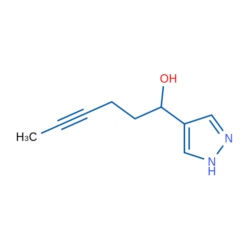 1-(1H-Pyrazol-4-yl)hex-4-yn-1-ol 1g
