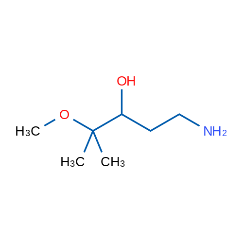1-Amino-4-methoxy-4-methylpentan-3-ol 1g
