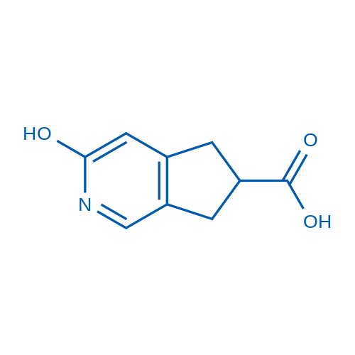 3-Hydroxy-6,7-dihydro-5H-cyclopenta[c]pyridine-6-carboxylic acid 1g