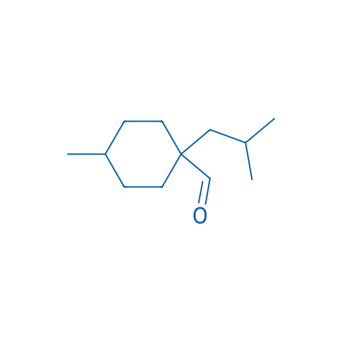 4-Methyl-1-(2-methylpropyl)cyclohexane-1-carbaldehyde 1g