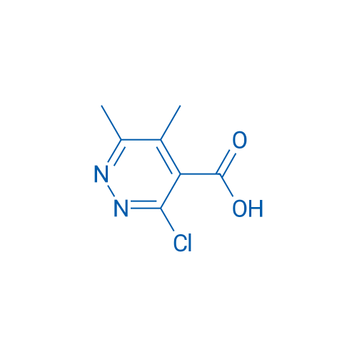 3-Chloro-5,6-dimethylpyridazine-4-carboxylic acid 1g