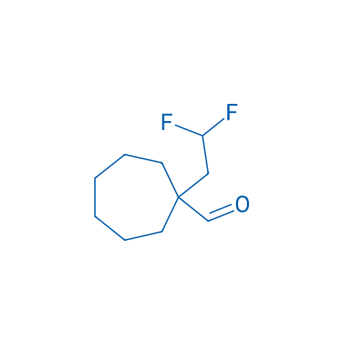 1-(2,2-Difluoroethyl)cycloheptane-1-carbaldehyde 1g