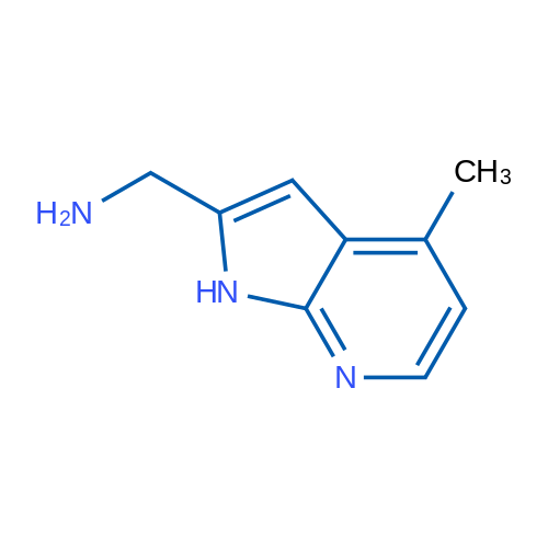 (4-Methyl-1H-pyrrolo[2,3-b]pyridin-2-yl)methanamine 1g