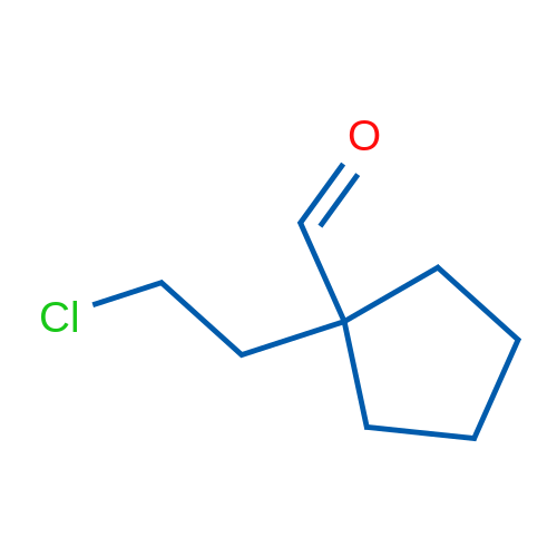 1-(2-Chloroethyl)cyclopentane-1-carbaldehyde 1g