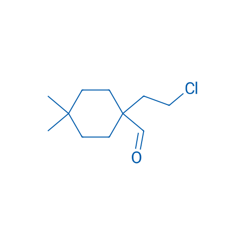 1-(2-Chloroethyl)-4,4-dimethylcyclohexane-1-carbaldehyde 1g