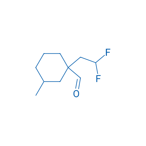 1-(2,2-Difluoroethyl)-3-methylcyclohexane-1-carbaldehyde 1g