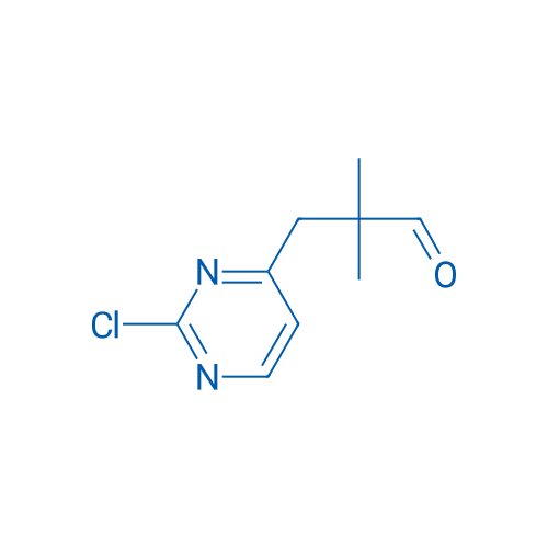 3-(2-Chloropyrimidin-4-yl)-2,2-dimethylpropanal 1g