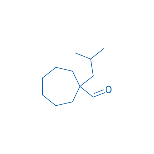 1-(2-Methylpropyl)cycloheptane-1-carbaldehyde 1g