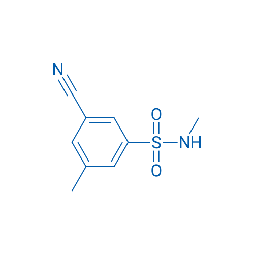 3-Cyano-N,5-dimethylbenzene-1-sulfonamide 1g