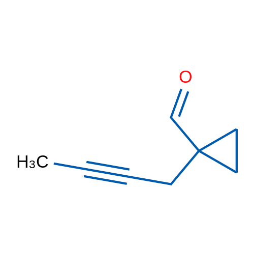 1-(But-2-yn-1-yl)cyclopropane-1-carbaldehyde 1g