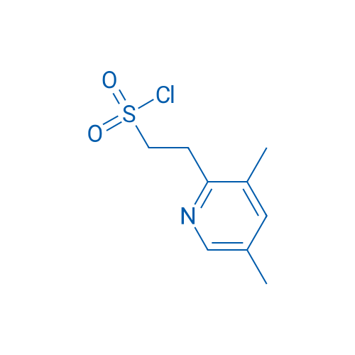 2-(3,5-Dimethylpyridin-2-yl)ethane-1-sulfonyl chloride 1g