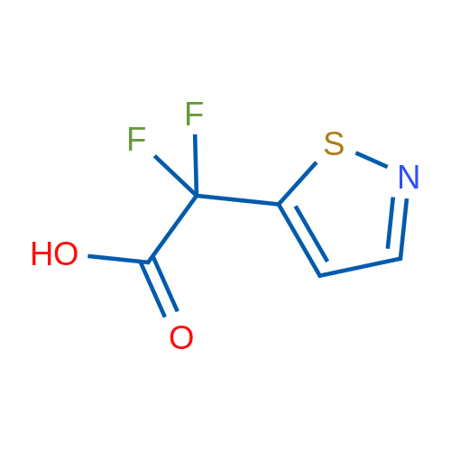 2,2-Difluoro-2-(1,2-thiazol-5-yl)acetic acid 1g