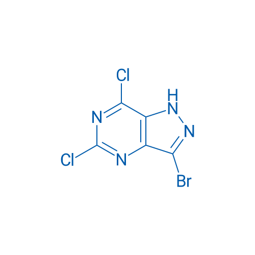 3-Bromo-5,7-dichloro-1H-pyrazolo[4,3-d]pyrimidine 1g