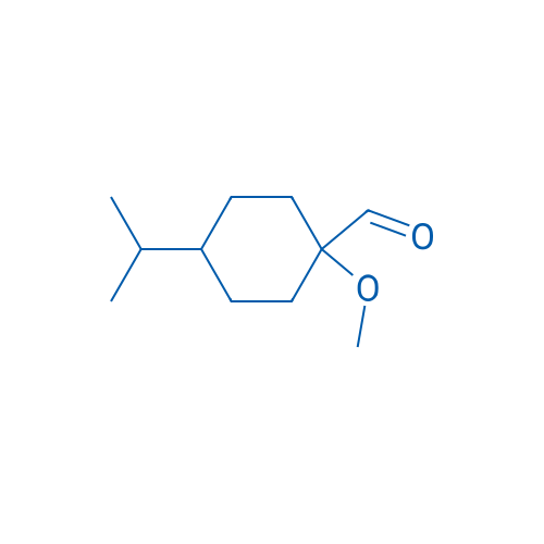 1-Methoxy-4-(propan-2-yl)cyclohexane-1-carbaldehyde 5g