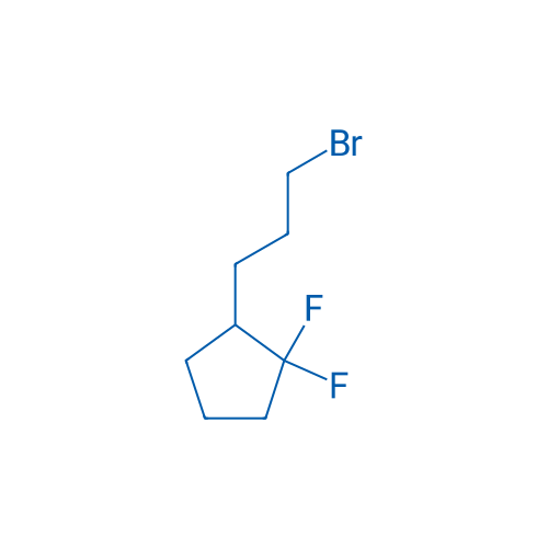 2-(3-Bromopropyl)-1,1-difluorocyclopentane 1g