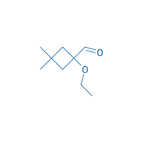 1-Ethoxy-3,3-dimethylcyclobutane-1-carbaldehyde 1g