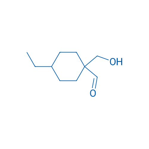 4-Ethyl-1-(hydroxymethyl)cyclohexane-1-carbaldehyde 1g