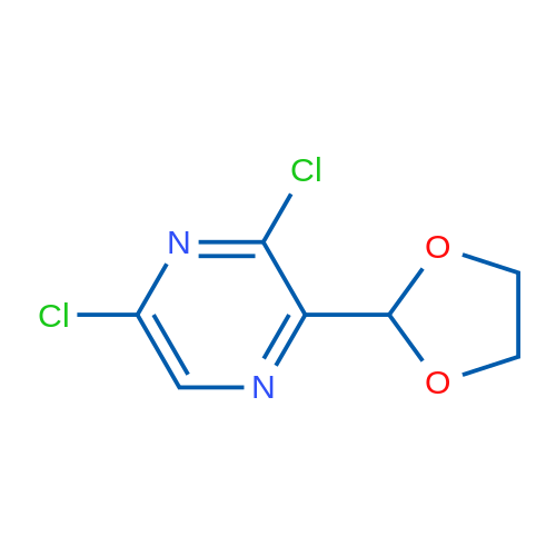 3,5-Dichloro-2-(1,3-dioxolan-2-yl)pyrazine 1g