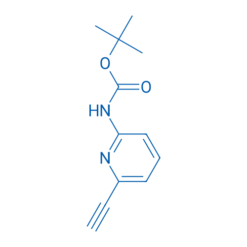 tert-Butyl (6-ethynylpyridin-2-yl)carbamate 250mg