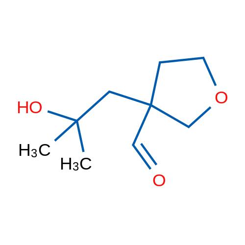 3-(2-Hydroxy-2-methylpropyl)oxolane-3-carbaldehyde 1g
