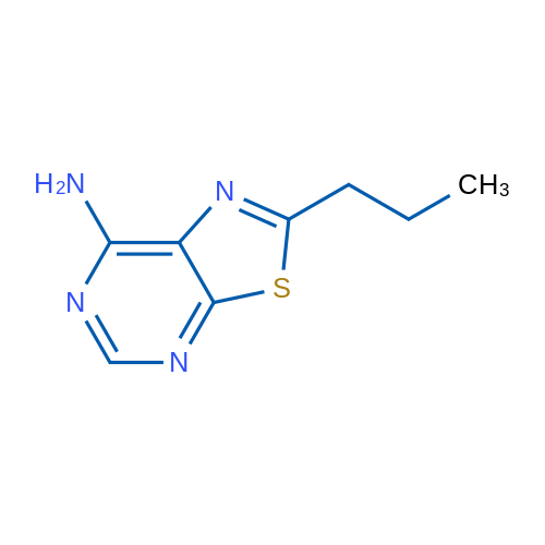 2-Propyl-[1,3]thiazolo[5,4-d]pyrimidin-7-amine 1g