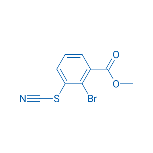 2-BRomo-3-thiocyanato-benzoic acid methyl ester 250mg