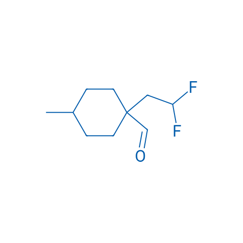1-(2,2-Difluoroethyl)-4-methylcyclohexane-1-carbaldehyde 1g