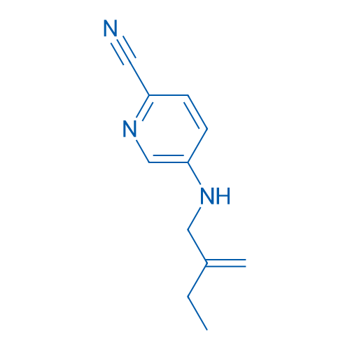 5-[(2-Methylidenebutyl)amino]pyridine-2-carbonitrile 1g