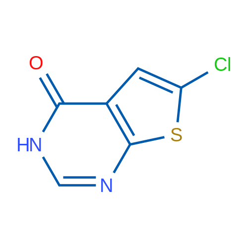 6-Chlorothieno[2,3-d]pyrimidin-4(3H)-one 1g