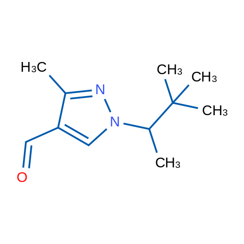 1-(3,3-Dimethylbutan-2-yl)-3-methyl-1H-pyrazole-4-carbaldehyde 1g