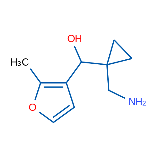 [1-(Aminomethyl)cyclopropyl](2-methylfuran-3-yl)methanol 1g