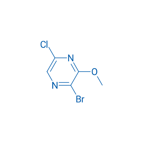 2-Bromo-5-chloro-3-methoxypyrazine 250mg