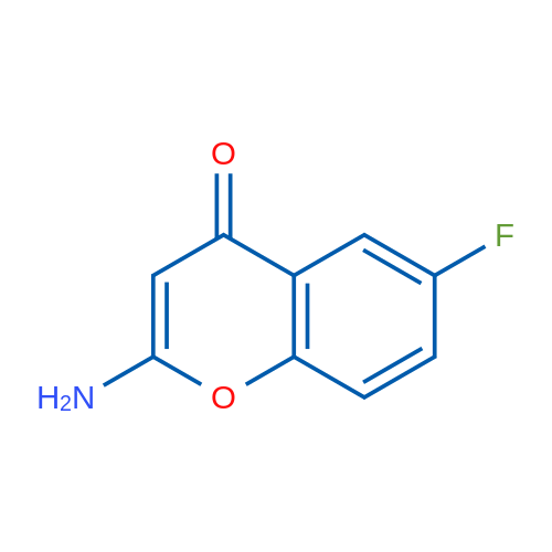 2-Amino-6-fluoro-4H-chromen-4-one 1g