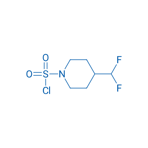 4-(Difluoromethyl)piperidine-1-sulfonyl chloride 1g