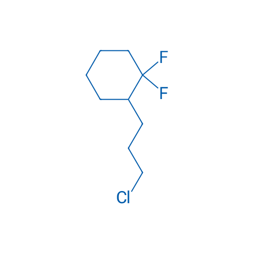 2-(3-Chloropropyl)-1,1-difluorocyclohexane 1g