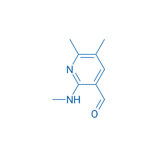 5,6-Dimethyl-2-(methylamino)nicotinaldehyde 100mg