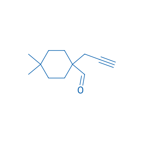 4,4-Dimethyl-1-(prop-2-yn-1-yl)cyclohexane-1-carbaldehyde 1g
