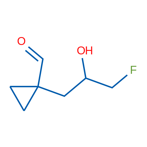 1-(3-Fluoro-2-hydroxypropyl)cyclopropane-1-carbaldehyde 1g