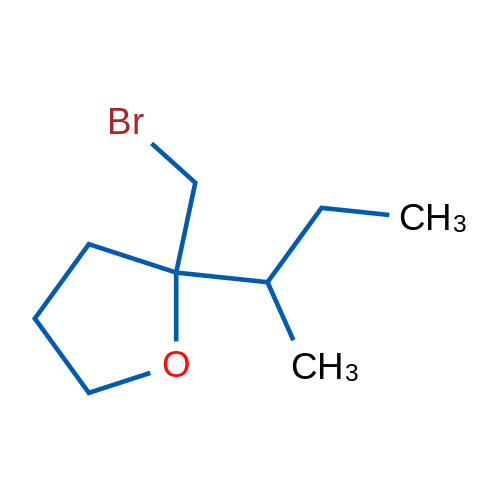 2-(Bromomethyl)-2-(butan-2-yl)oxolane 1g