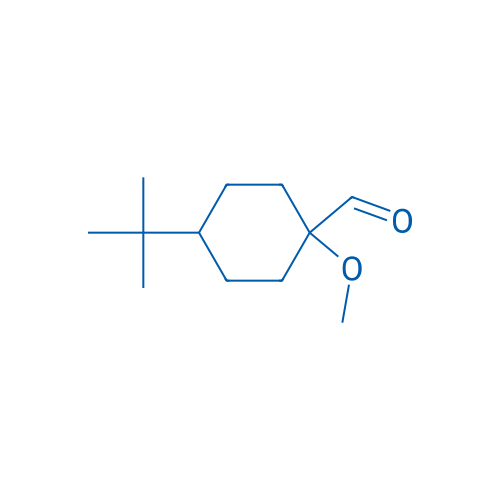 4-tert-Butyl-1-methoxycyclohexane-1-carbaldehyde 5g